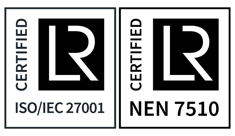 ISO27001 en NEN7510 logo
